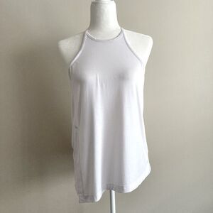 Athleta Womens Explore Tank Top Size Small White Yoga Athleisure Active Pilates